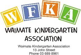 Waimate Kindergarten Association Logo